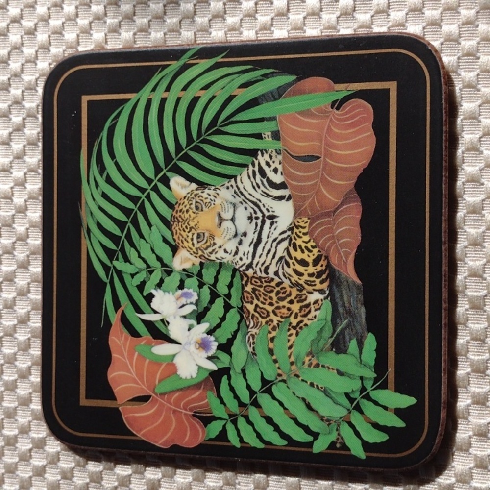 Pimpernel Jaguar coasters